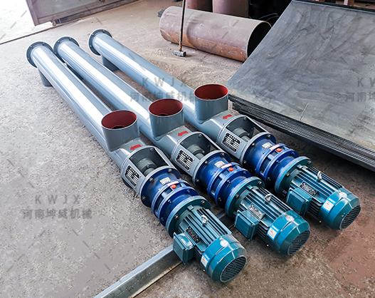 天津螺旋輸送機(jī)客戶案例