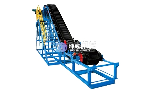 大傾角皮帶輸送機 大傾角皮帶輸送機